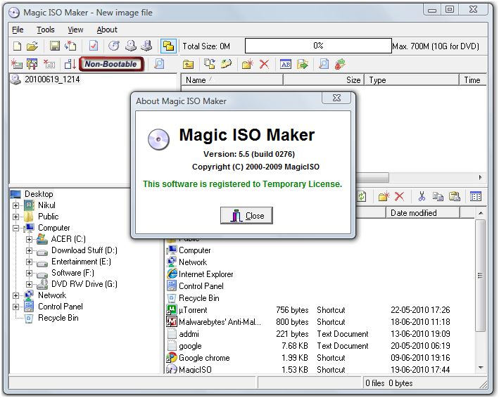 More about Magic ISO Maker